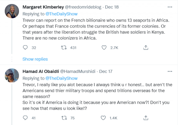 噴中國？美國非裔稱中國對非洲搞“新殖民”，非洲人民先罵為敬