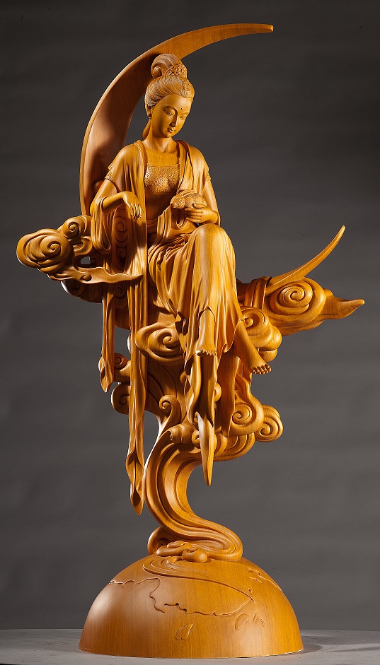 「泉州臺商投資區」木雕《天長地久》