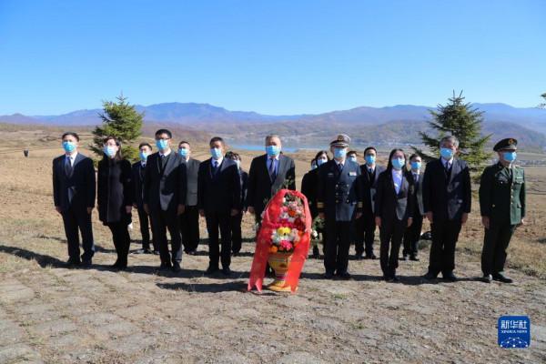 通訊:踏訪長津湖 賡續英烈志 通訊:踏訪長津湖 賡續英烈志