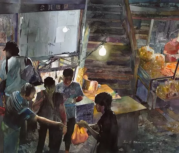 東方美，美國畫家筆下的中國故事