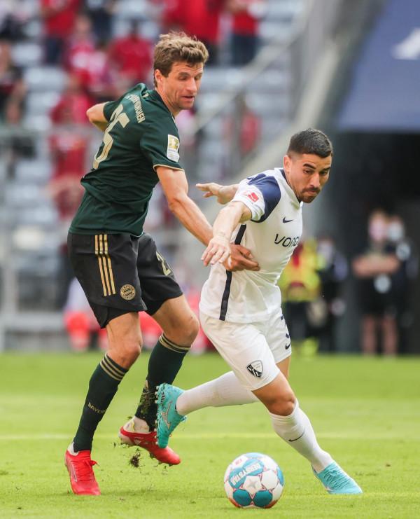 足球——德甲:拜仁勝波鴻 足球——德甲:拜仁勝波鴻