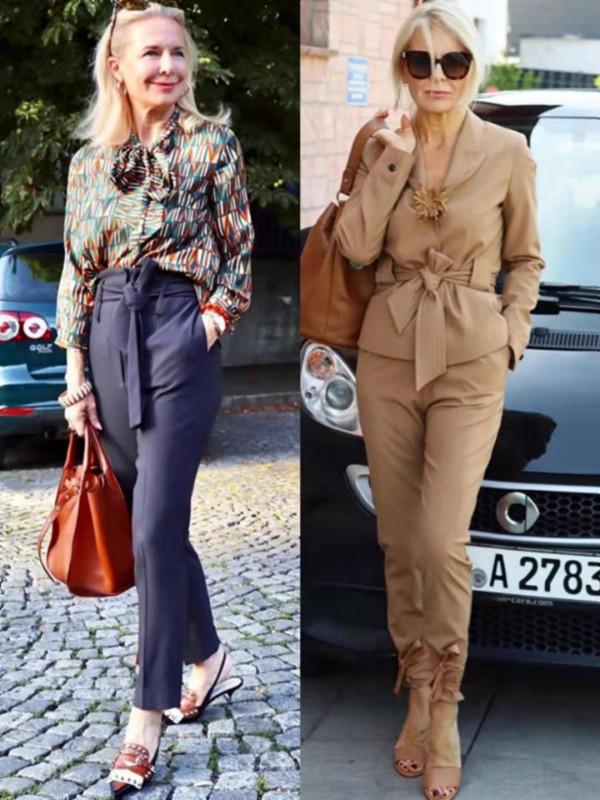 時尚奶奶太會穿,年近60依舊保持少女感,這才是普通人穿衣典範 時尚奶奶太會穿,年近60依舊保持少女感,這才是普通人穿衣典範