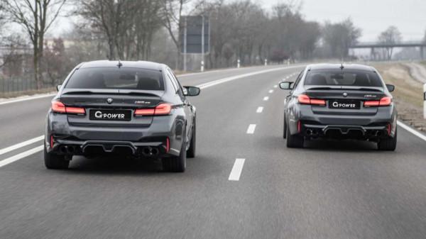 它的效能改裝極限在哪裡？G-Power爆改寶馬M5 CS，動力超普通超跑