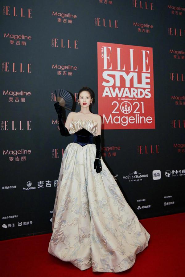 ELLE風尚大典紅毯—劉詩詩，楊冪，熱巴，韓雪，關曉彤等