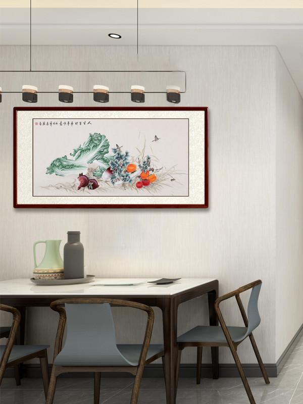 名家手繪畫入室,打造恬淡中式雅居 名家手繪畫入室,打造恬淡中式雅居