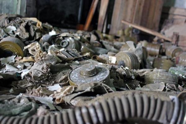 蘇聯遠東地區廢棄的杜加雷達