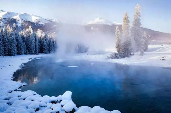 阿勒泰的冰雪風情