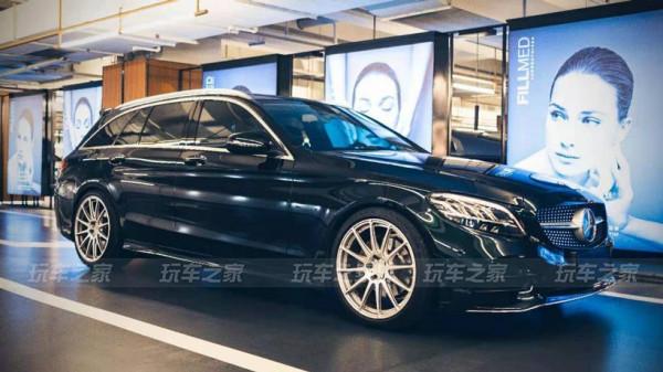 賓士C260旅行版輕度改裝案例 祖母綠車漆 賓士C260旅行版輕度改裝案例 祖母綠車漆