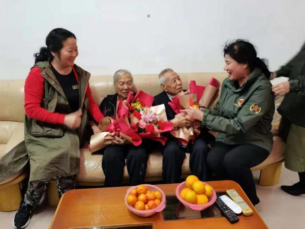 四野子弟新春慰問四野老榮軍活動