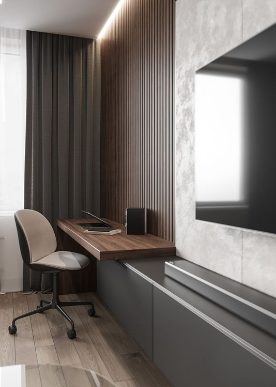 若條件不允許就別硬擠餐桌,做成這樣省地又實用,舒適性同樣不差 若條件不允許就別硬擠餐桌,做成這樣省地又實用,舒適性同樣不差