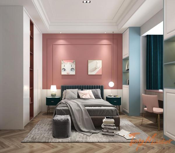 「魯班裝飾」吾悅首府115㎡簡歐風格，藝術的底蘊，文化的綻放