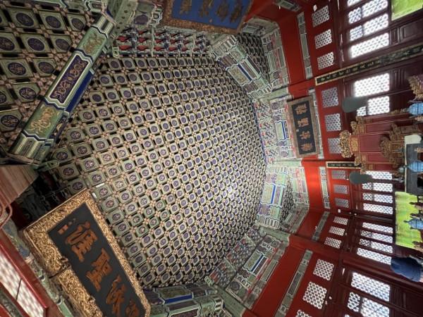 新年到孔廟國子監參觀，督促孩子好好學習