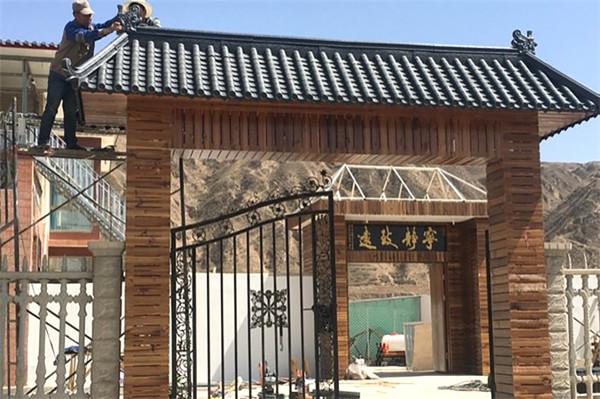 樹脂仿古牆頭瓦，屋簷一體瓦的效能優勢