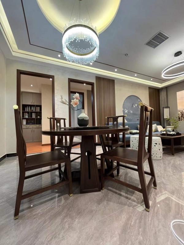 124㎡新中式三居室，享受自由慢生活