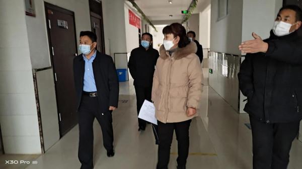 市局檢查我校開學安全工作