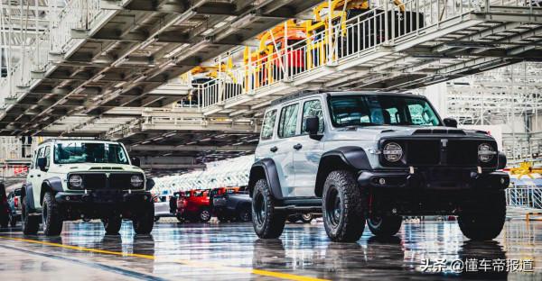 新車 | 售價27.08萬元，坦克300風林鐵騎價格公佈，試裝車下線