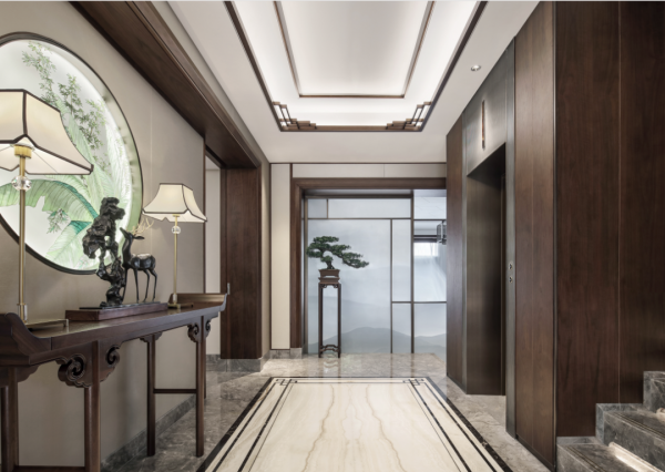 1000㎡中式別墅大宅，移步換景，雅韻清風