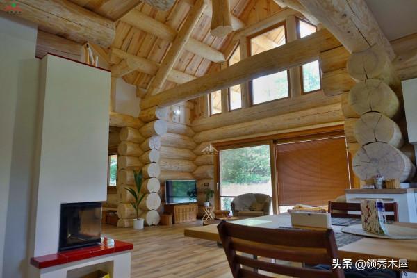這4款120平方左右的圓形原木頭建造的小木屋別墅冬天最合適住 這4款120平方左右的圓形原木頭建造的小木屋別墅冬天最合適住