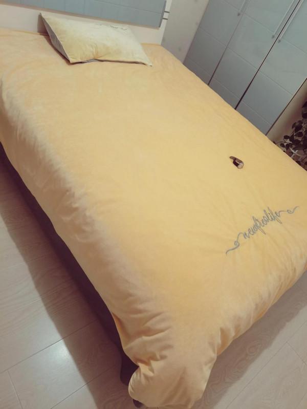 推薦牛奶絨的四件套，寒冷的冬天暖洋洋