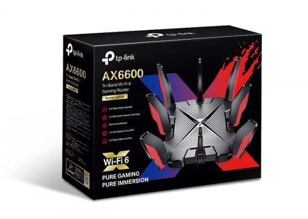 TP-Link推出Archer GX90 Wi-Fi 6路由器 擁有遊戲專屬無線頻段