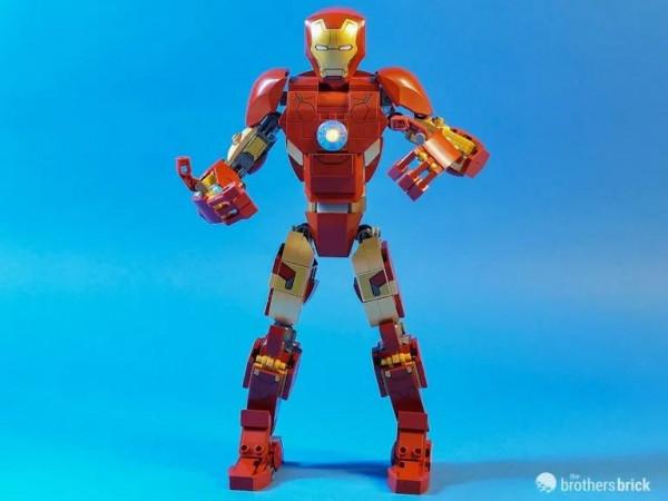 樂高漫威76206鋼鐵俠人偶開箱測評 樂高漫威76206鋼鐵俠人偶開箱測評