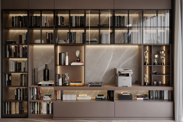 書櫃這樣定製，家裡等於有個圖書館