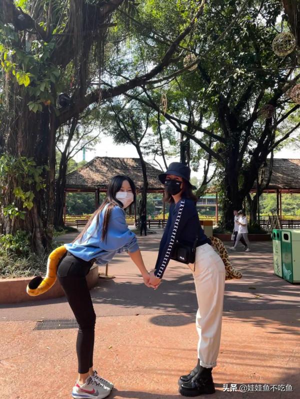 高圓圓曬動物園半日遊