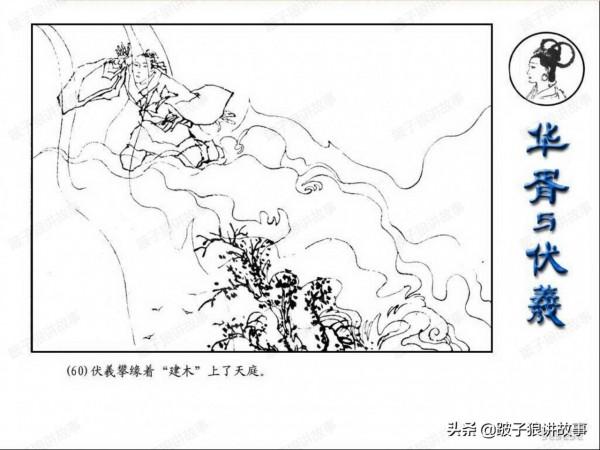 中國古代神話故事《華胥與伏羲》連環畫 中國古代神話故事《華胥與伏羲》連環畫