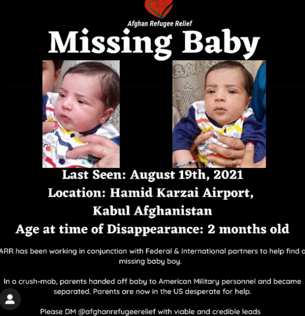 荒唐！失蹤數月的阿富汗男嬰被找到，原來是被美軍“擺拍”後扔了