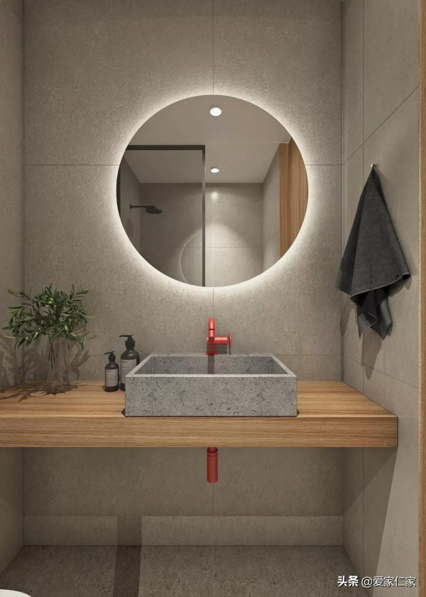 衛生間這樣設計，橫豎都是美