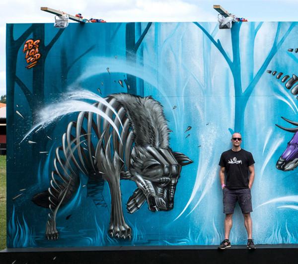 一支兇猛的馬克筆，機械感十足