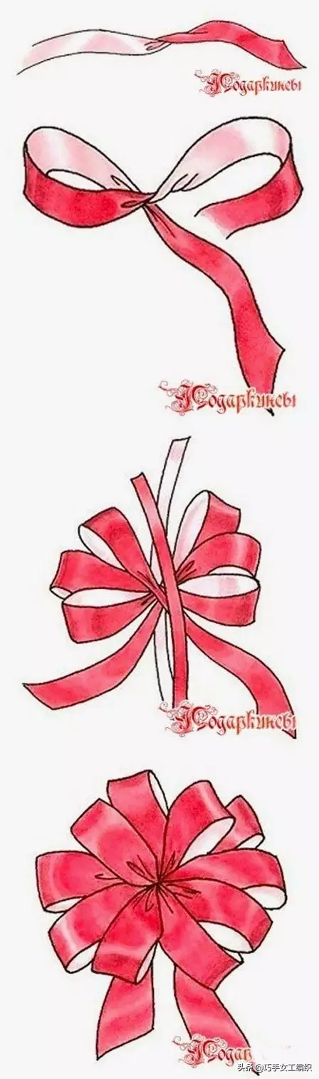 蝴蝶結的編法有很多種，學會這幾種就能大展身手啦！（附教程）