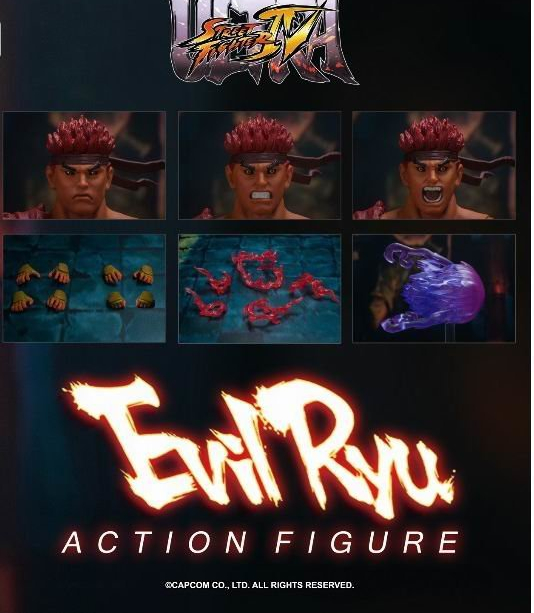 遊戲 街頭霸王4 殺意隆 可動人偶 精品限量版