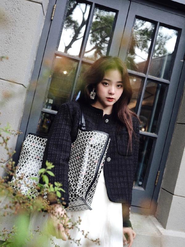 明星同款私服 | 歐陽娜娜春日溫柔穿搭