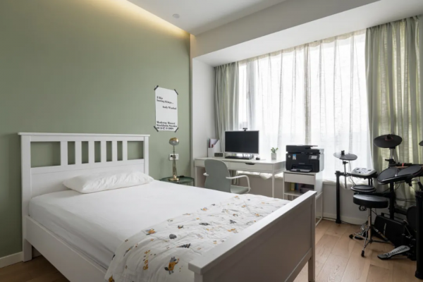 190㎡現代北歐風格新房裝修，景觀房視野無敵