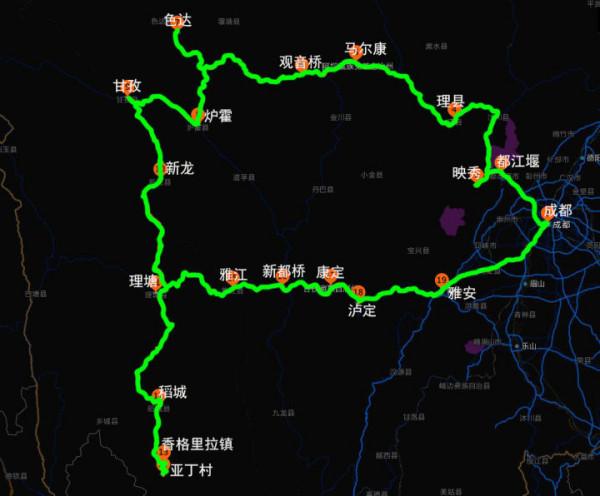 國慶四川自駕遊,3條線路圖,囊括川西大環線、5A景區、8個古鎮 國慶四川自駕遊,3條線路圖,囊括川西大環線、5A景區、8個古鎮