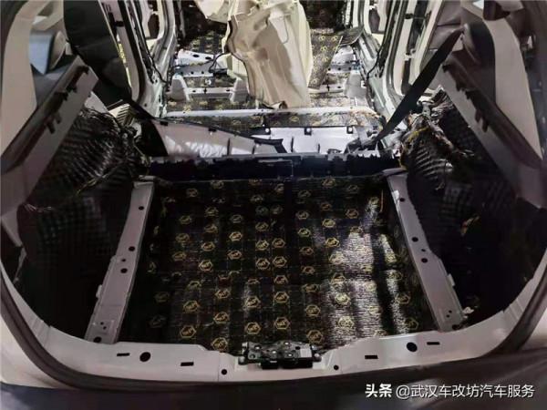 針對處理隔音全面提升 武漢歌德寶馬X1汽車隔音改裝