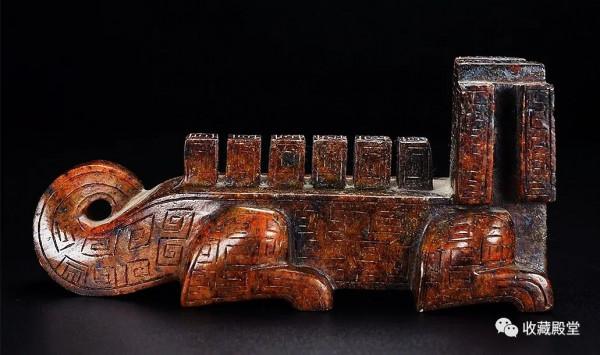 ​收藏殿堂 | 古玉沁色之美欣賞(2) ​收藏殿堂 | 古玉沁色之美欣賞(2)