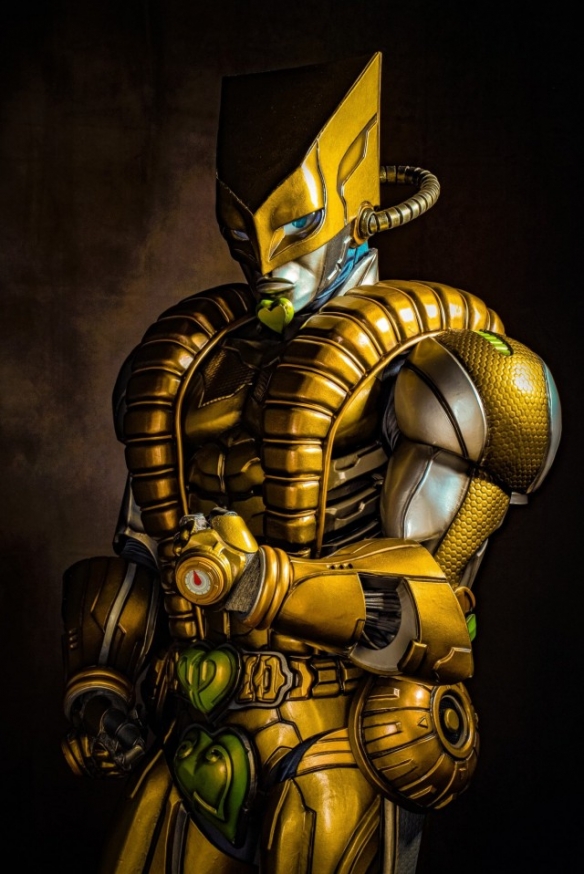 高成本COS!粉絲自制《JOJO》世界替身:機械質感 高成本COS!粉絲自制《JOJO》世界替身:機械質感