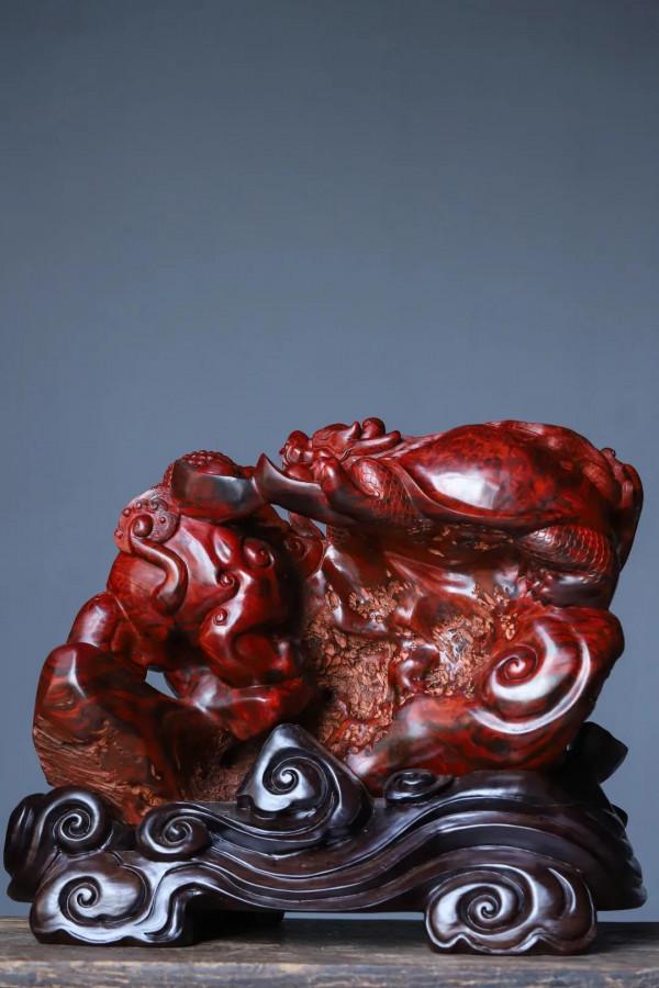 小葉紫檀 | 招財三寶