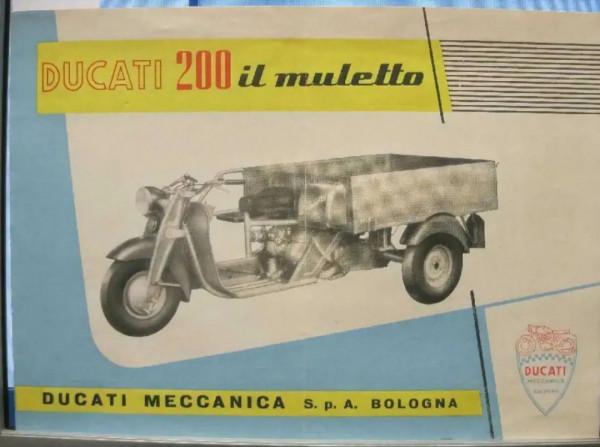 以效能和造型著稱的杜卡迪，曾經還有可愛的三輪車