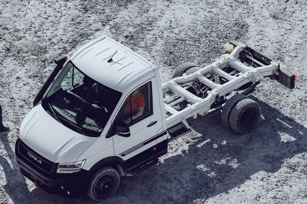 進口四驅越野底盤是它！Torsus四驅底盤，好的房車底盤都在國外