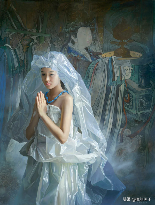 唯美、嬌柔的“紙新娘”——畫筆下中國現代女性的情感縮影