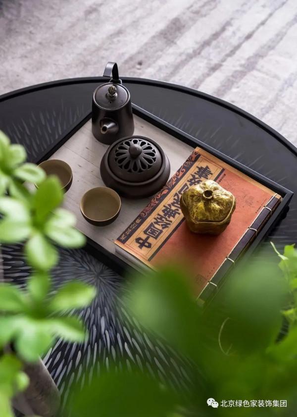 綠色家：133㎡輕奢中式，高貴典雅有氣質