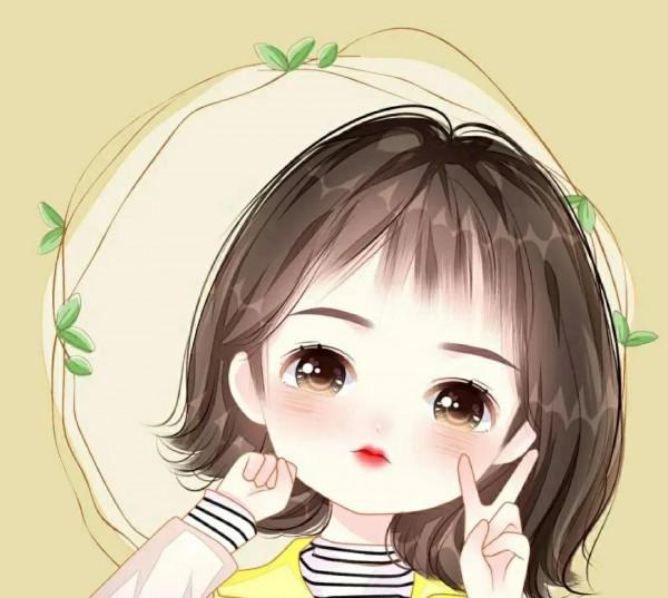 可愛的卡通漫畫頭像