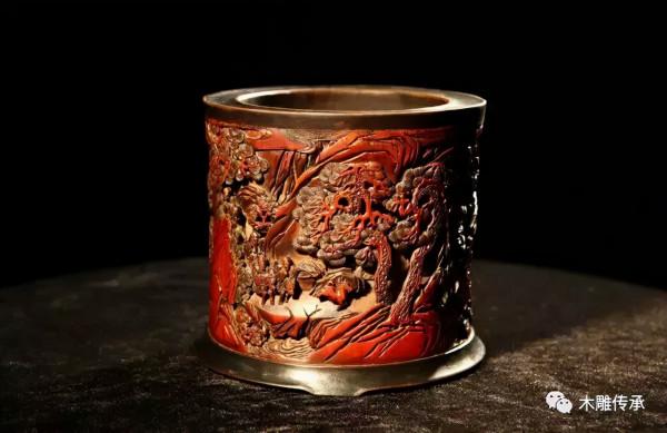 包漿後的竹雕,像極了天外來物 包漿後的竹雕,像極了天外來物