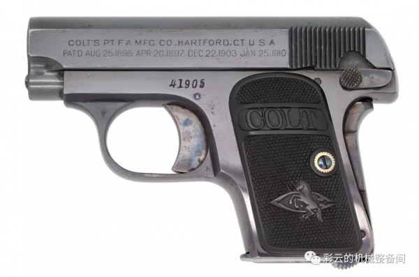 百年前最好的民用自衛手槍——柯爾特M1908微型手槍