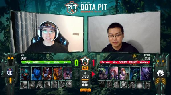 Dota2-OGA PIT邀請賽：TI冠軍之戰？TSpirit橫掃OG引發圈內熱議