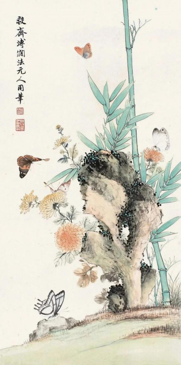 皇族父子畫家一貝勒載瀛與其四個兒子