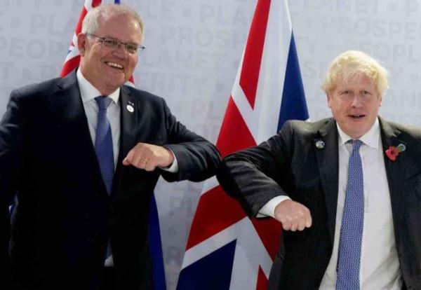 劍指中國?英澳影片會晤上,約翰遜投2500萬英鎊應對“某些攻擊” 劍指中國?英澳影片會晤上,約翰遜投2500萬英鎊應對“某些攻擊”